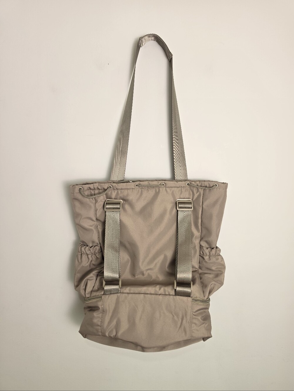 Beyond Yoga Bag Gym Backpack Birch Convertible Bag NWT